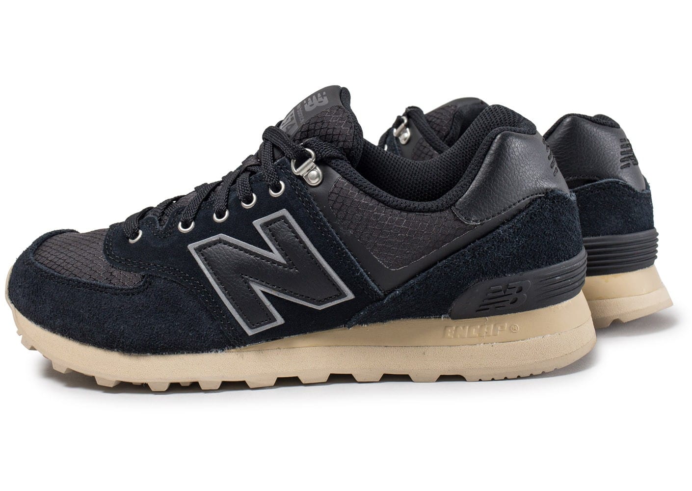 new balance ml574 noir et bleu